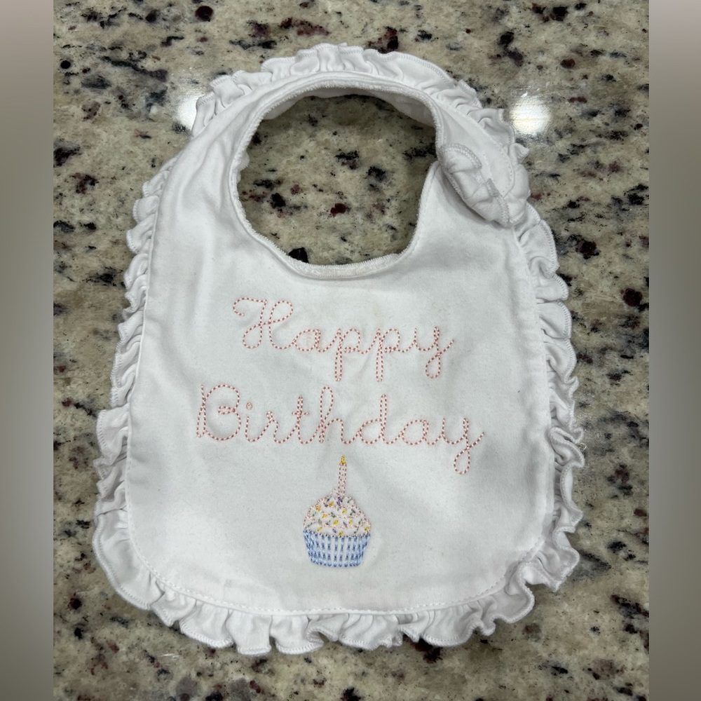 Happy birthday Baby Bib
